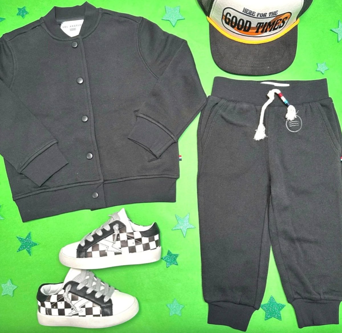 3 New Sol Angeles Kids Matching Lounge Sets - Mini Dreamers