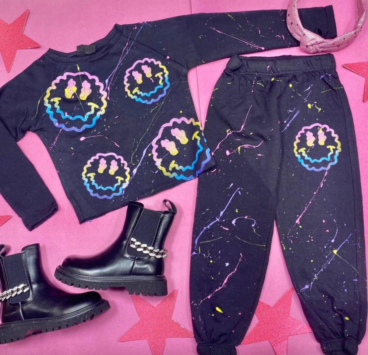 Find Creativity in Firehouse Kids Newest Clothing Collection Covered in Paint Splatters - Mini Dreamers