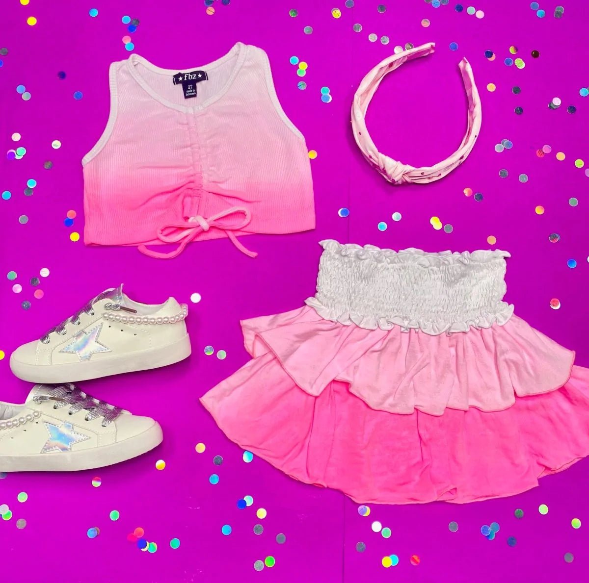 Flowers by Zoe Tie Dye and Ombre Prints - Mini Dreamers