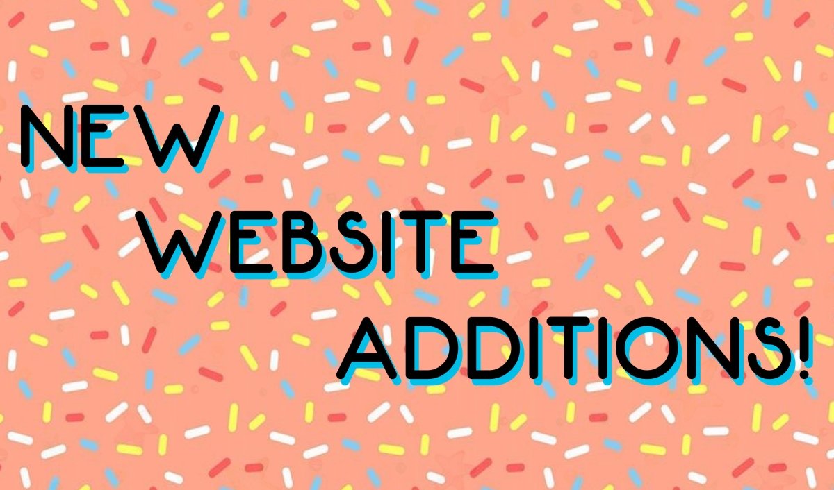 New Website Additions! - Mini Dreamers