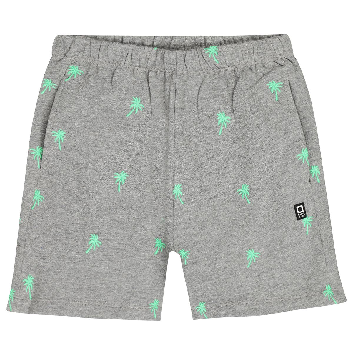 EMBROIDERED PALM TREES SHORTS (PREORDER)