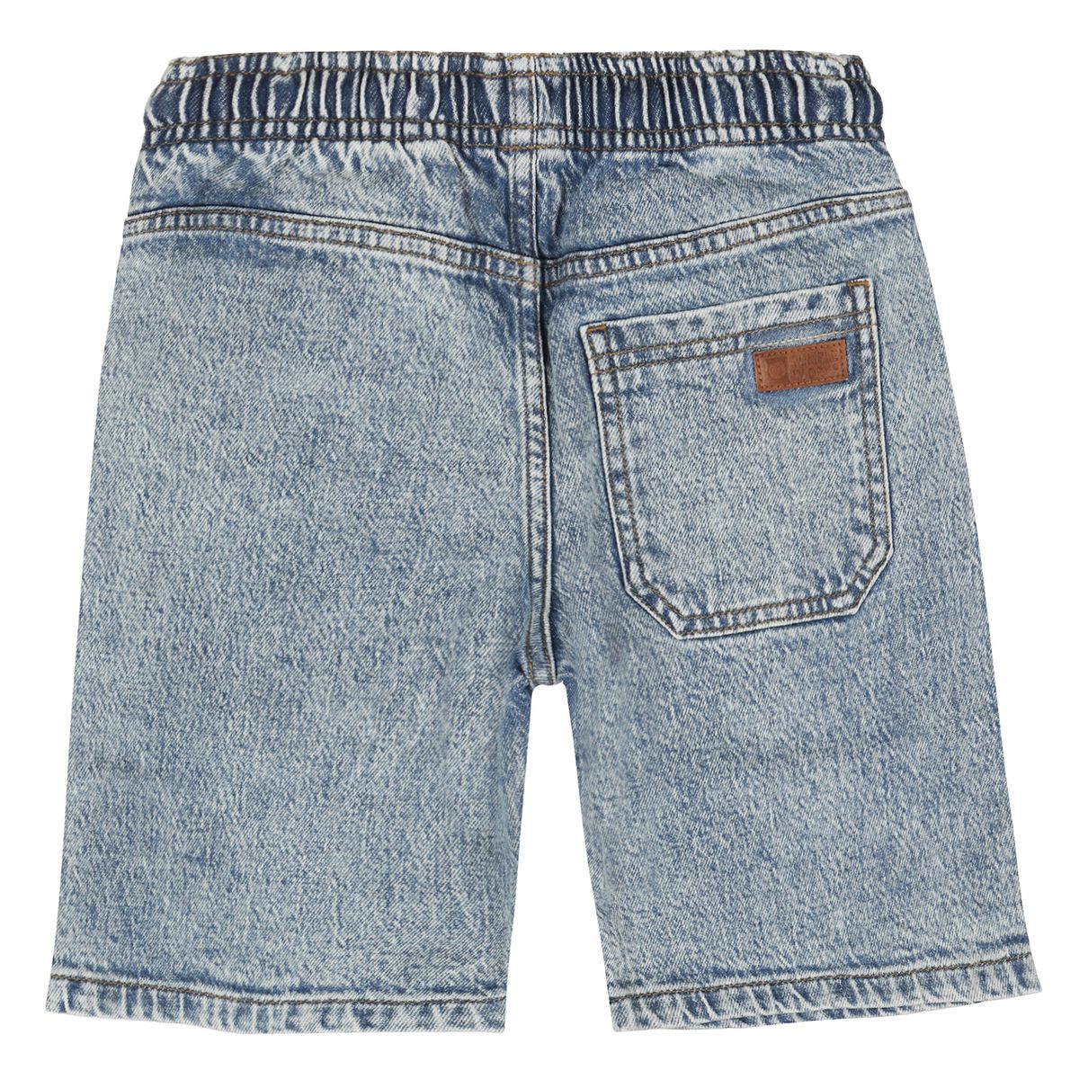 LIGHT VINTAGE WASH DENIM SHORTS (PREORDER)