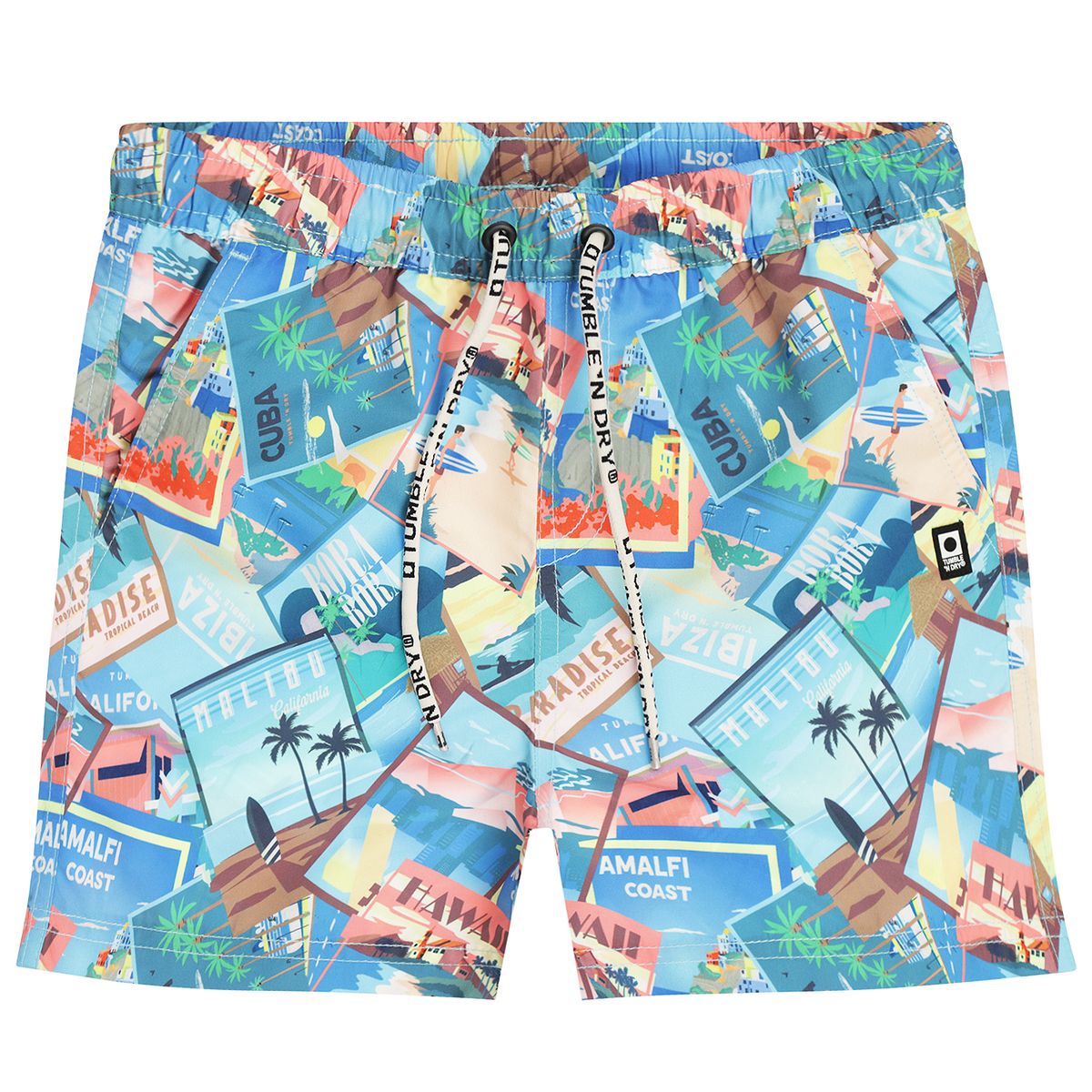 POSTCARDS FROM PARADISE SWIM TRUNK (PREORDER)