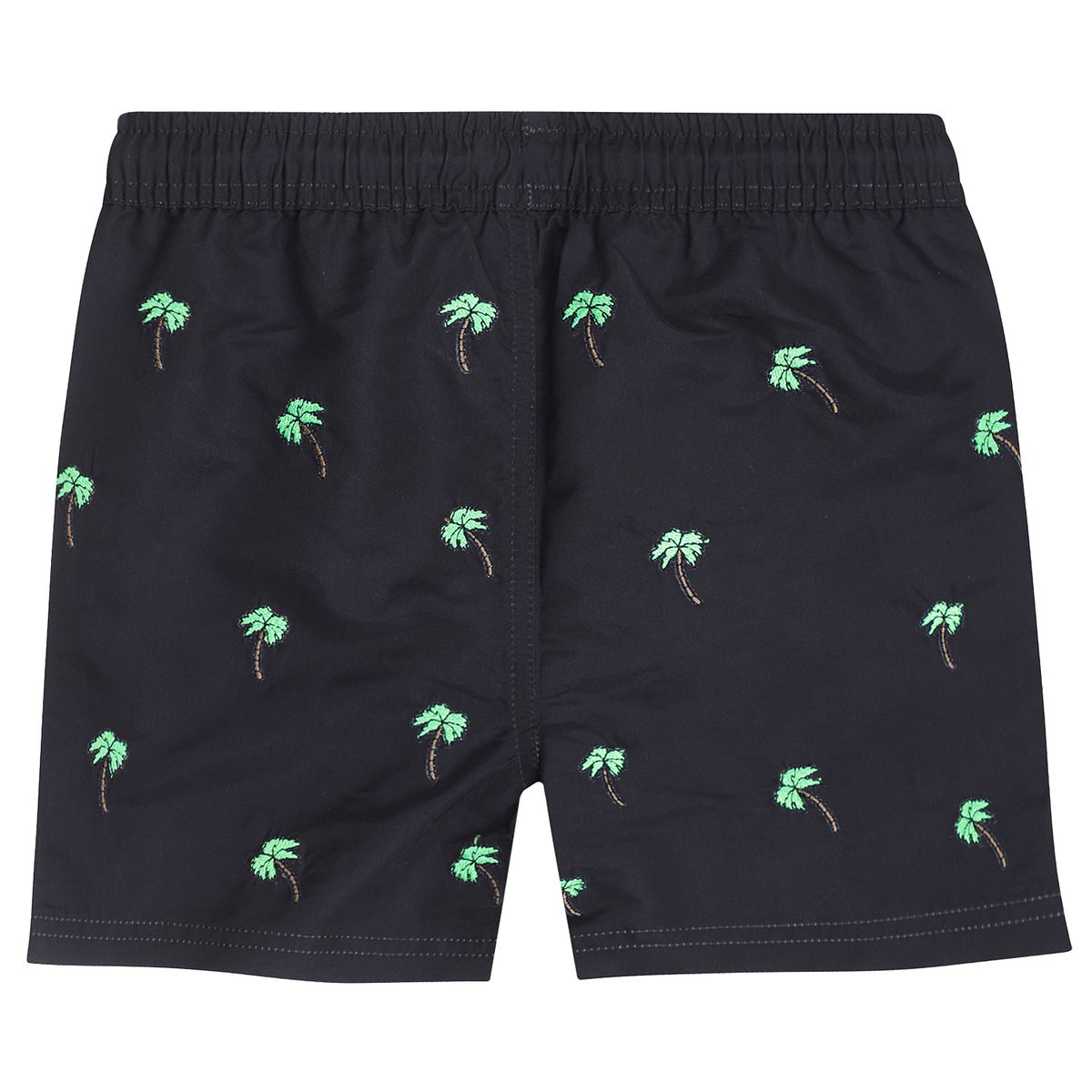EMBROIDERED PALM TREES SWIM TRUNK (PREORDER)