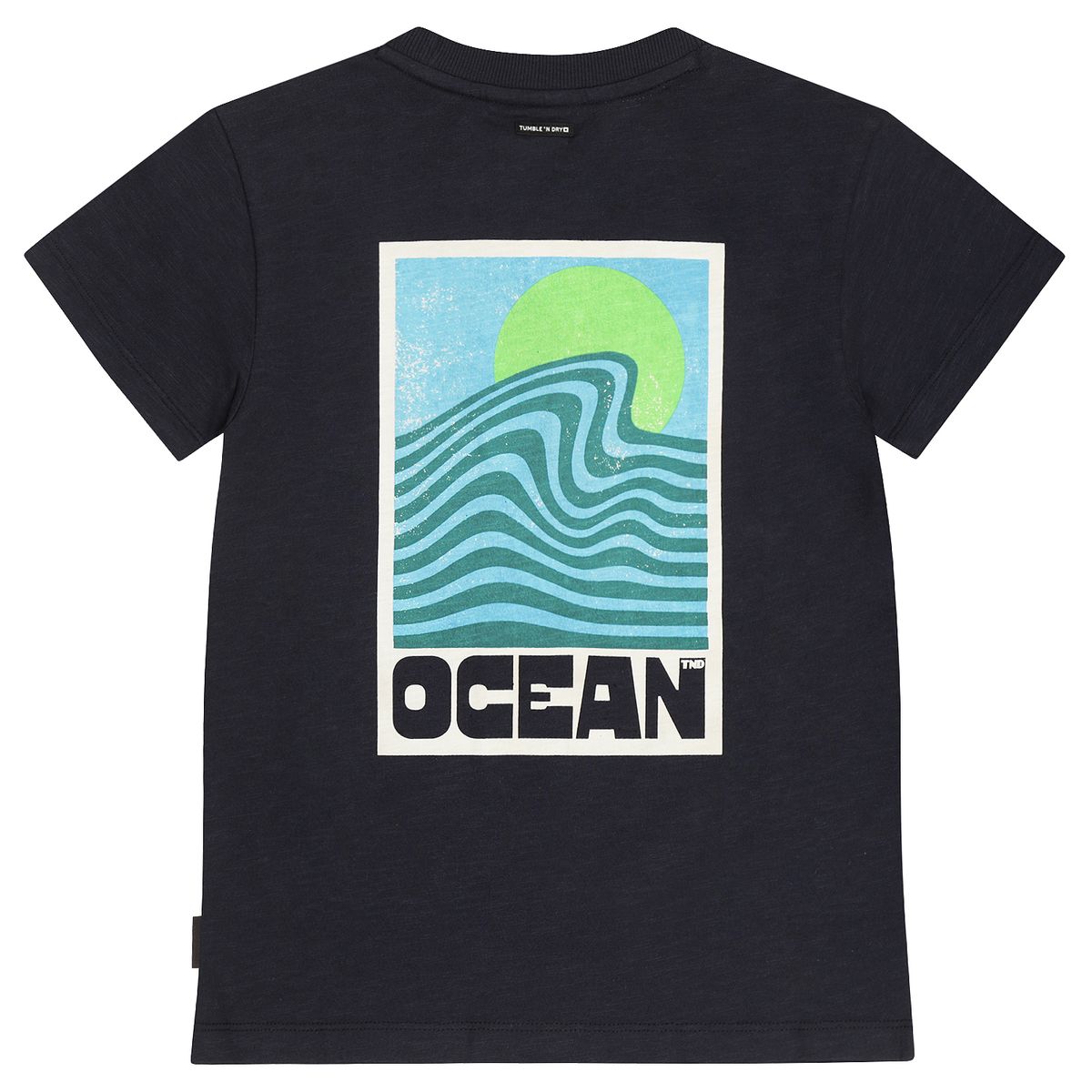 EMBROIDERED SURFBOARD OCEAN TSHIRT (PREORDER)