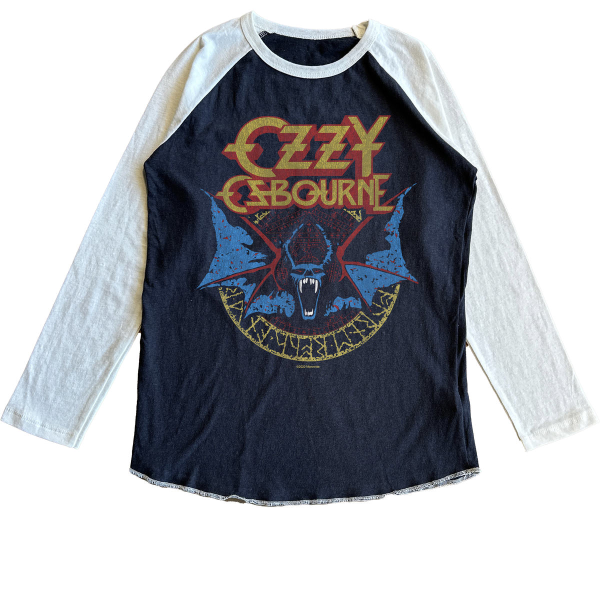 OZZY RAGLAN LONG SLEEVE TSHIRT