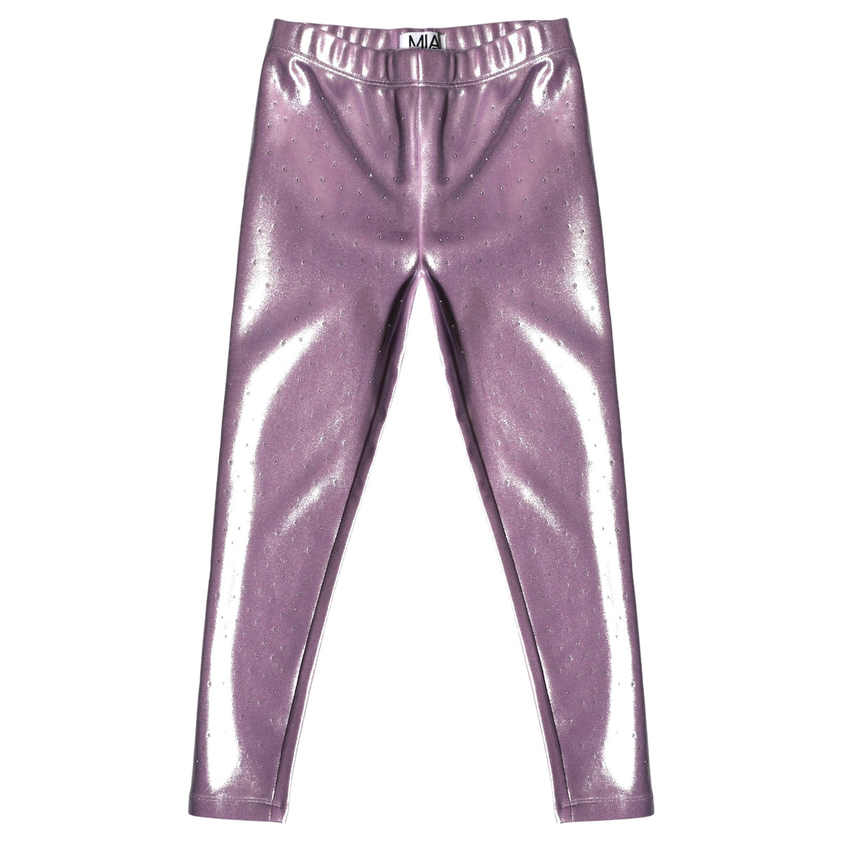 STUDDEN METALLIC LEGGINGS (PREORDER)