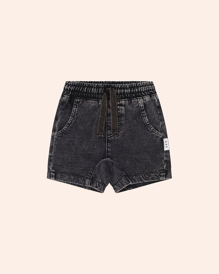 DENIM GUSSET SHORTS (PREORDER)