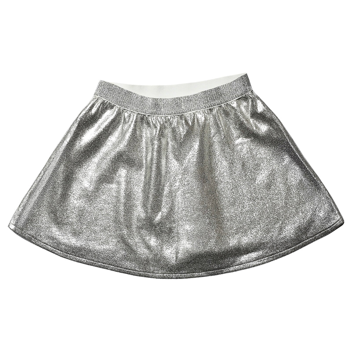 METALLIC SKATER SKIRT (PREORDER)
