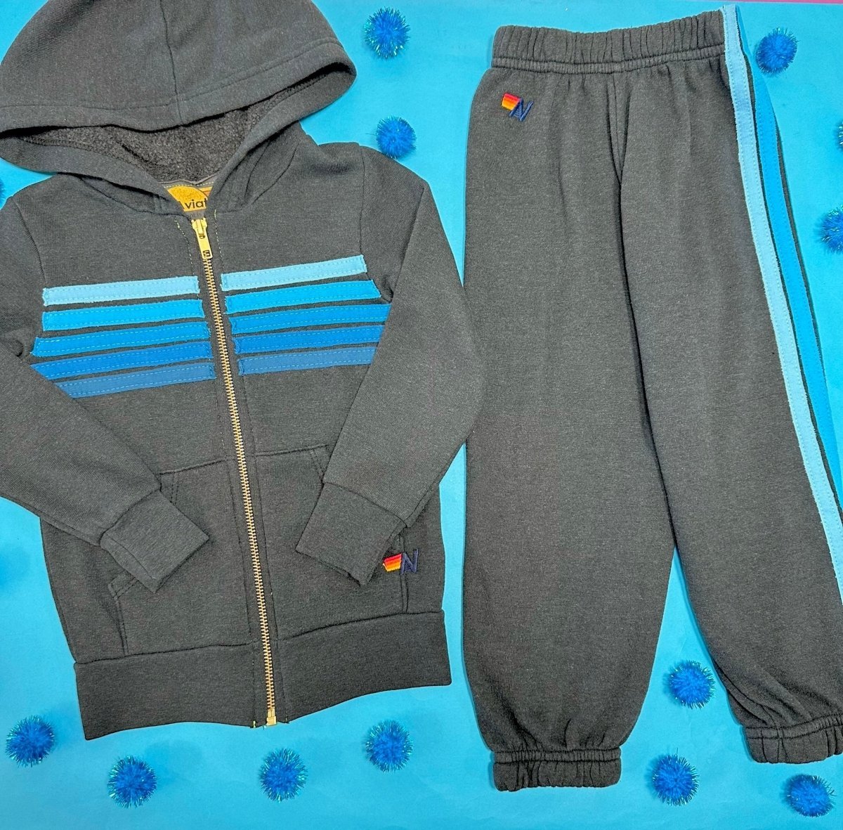 5 STRIPE SWEATPANTS - SWEATPANTS