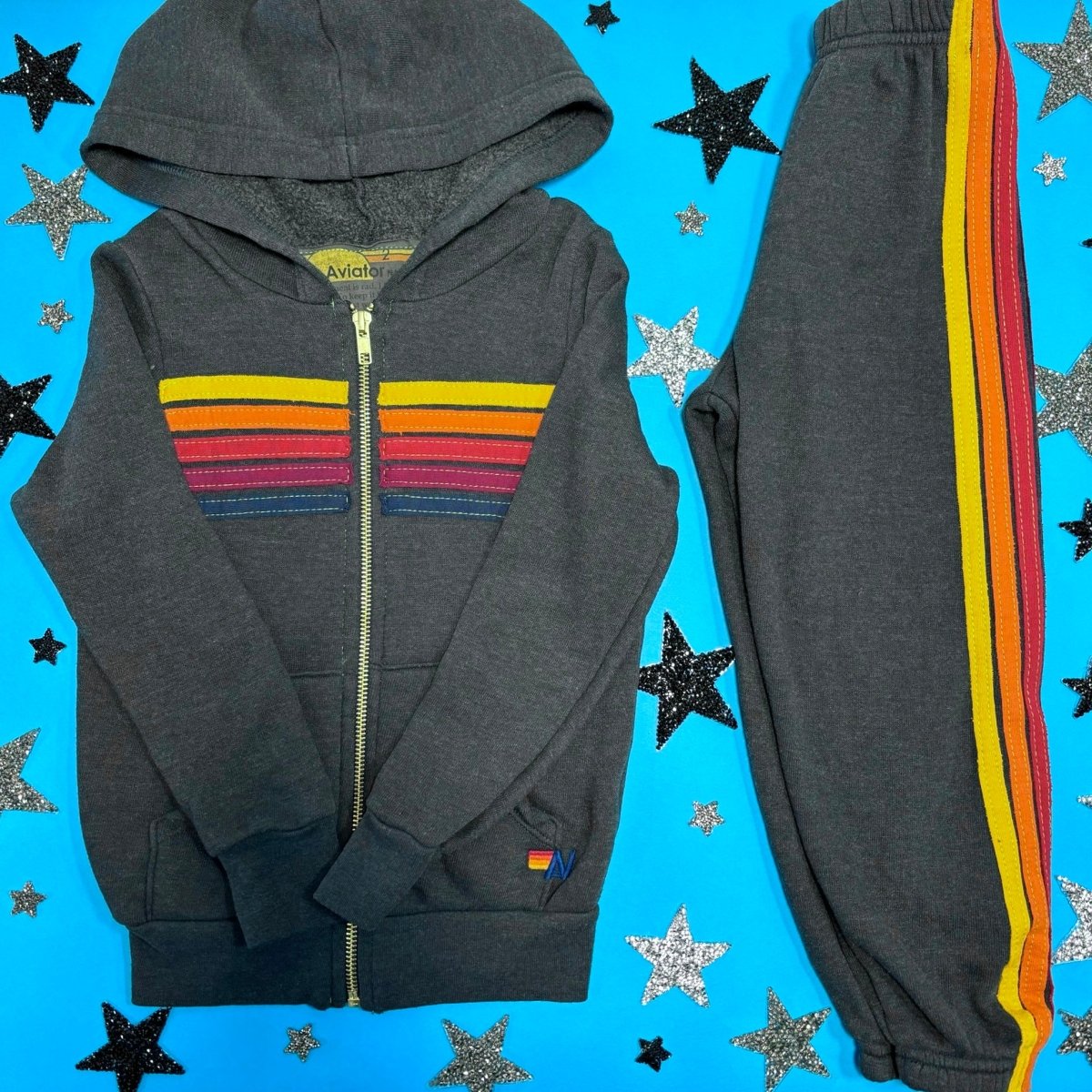 5 STRIPE SWEATPANTS - SWEATPANTS