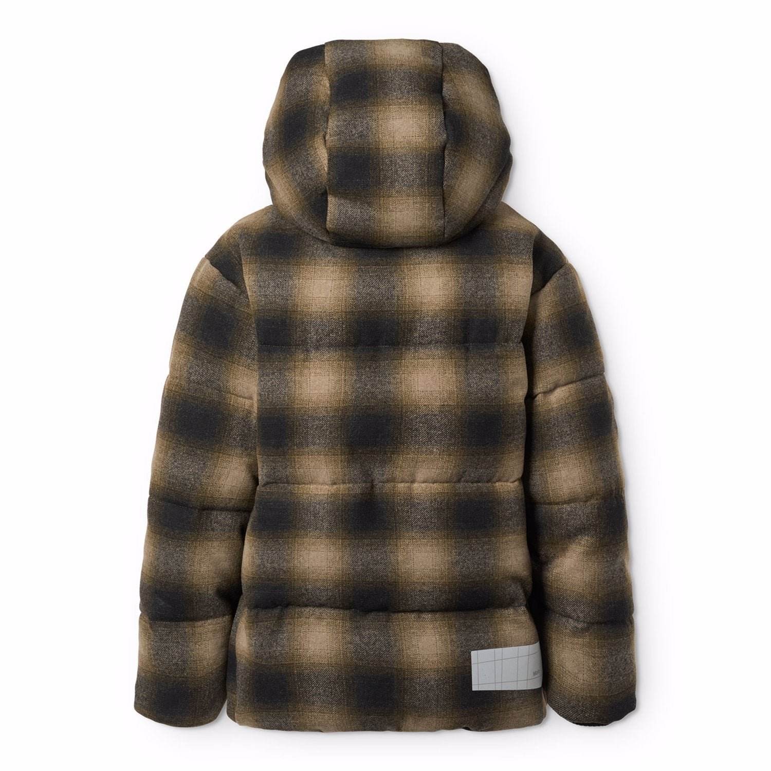 HILO PLAID PUFFER JACKET (PREORDER) - JACKETS