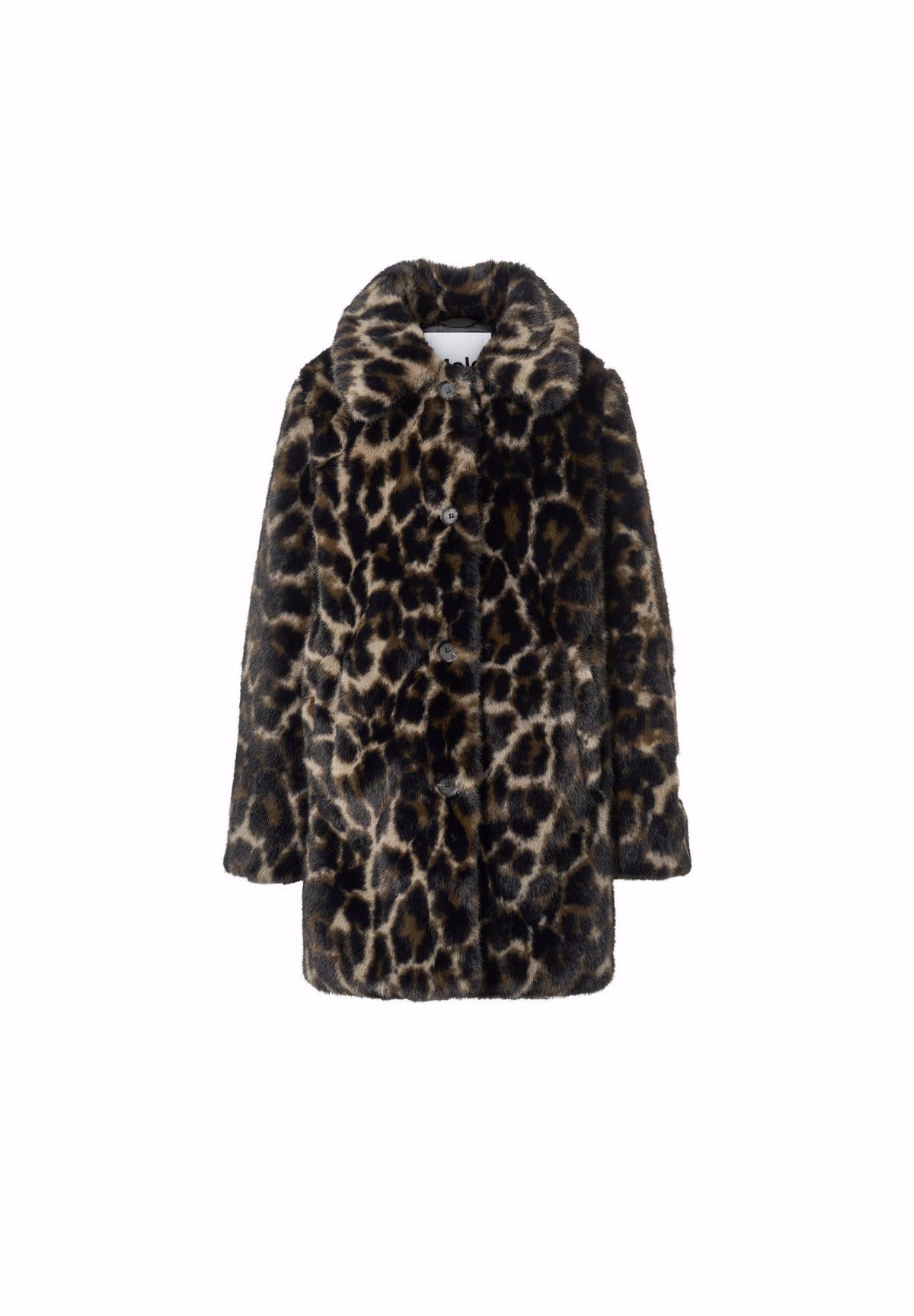 LEOPARD FAUX FUR HERA COAT (PREORDER) - MOLO - JACKETS