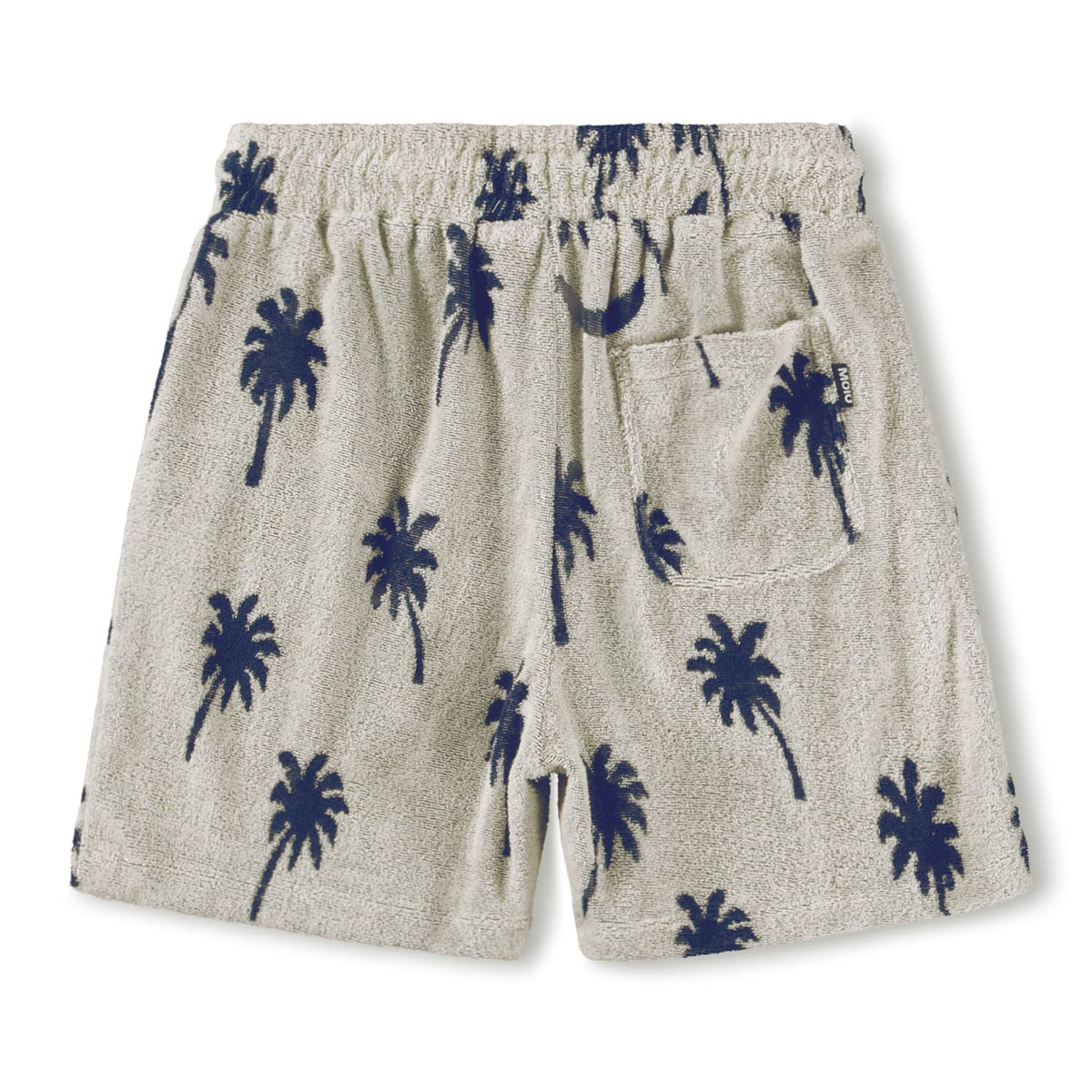 PALM TREES SMILEY ABOY TERRY SHORTS (PREORDER)