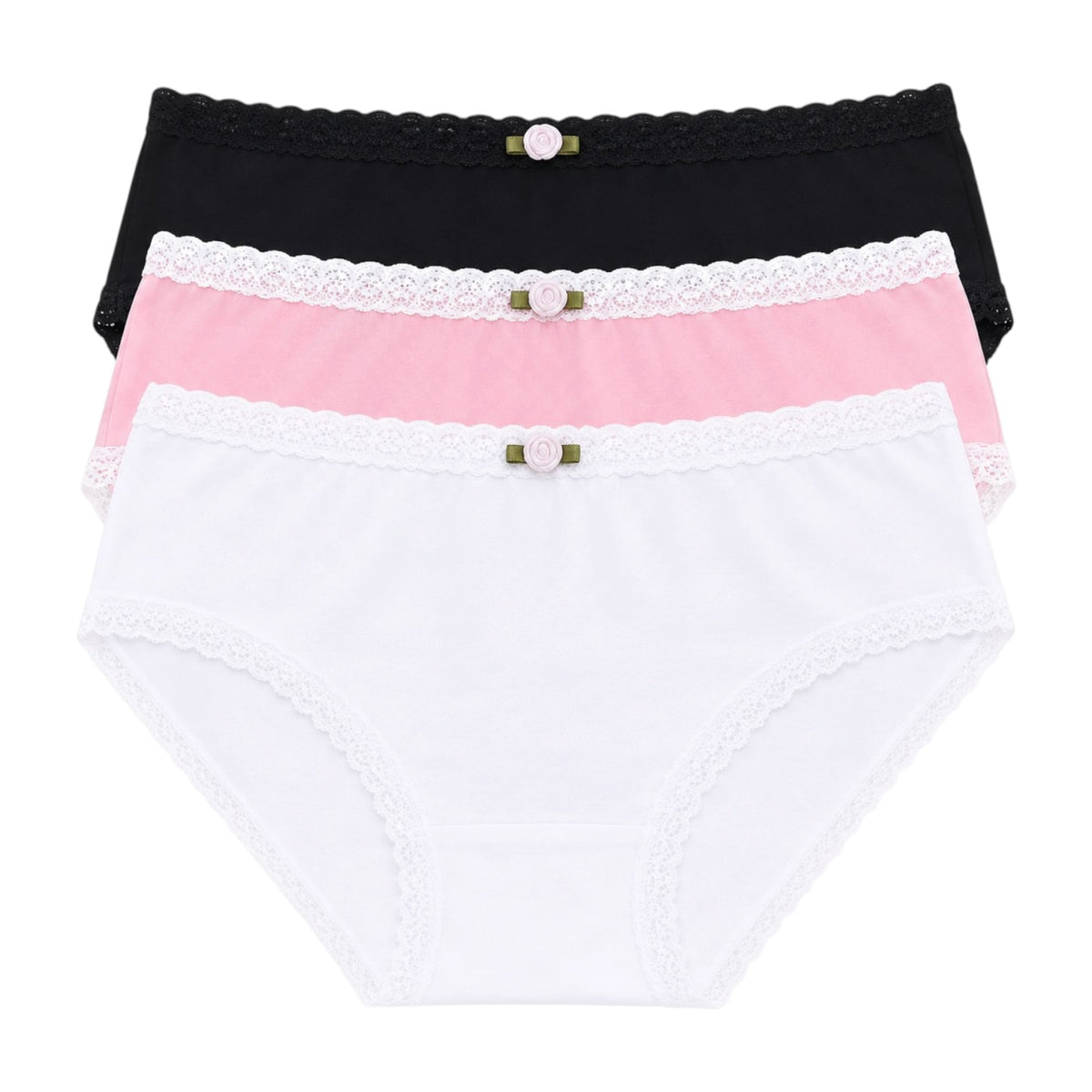 BALLET SOLID 3 PACK PANTIES (PREORDER)