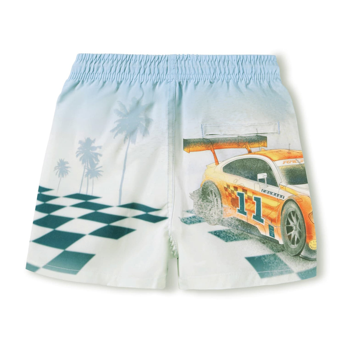 SCREEN RACE NIKO SWIM TRUNKS (PREORDER) - SWIM TRUNKS