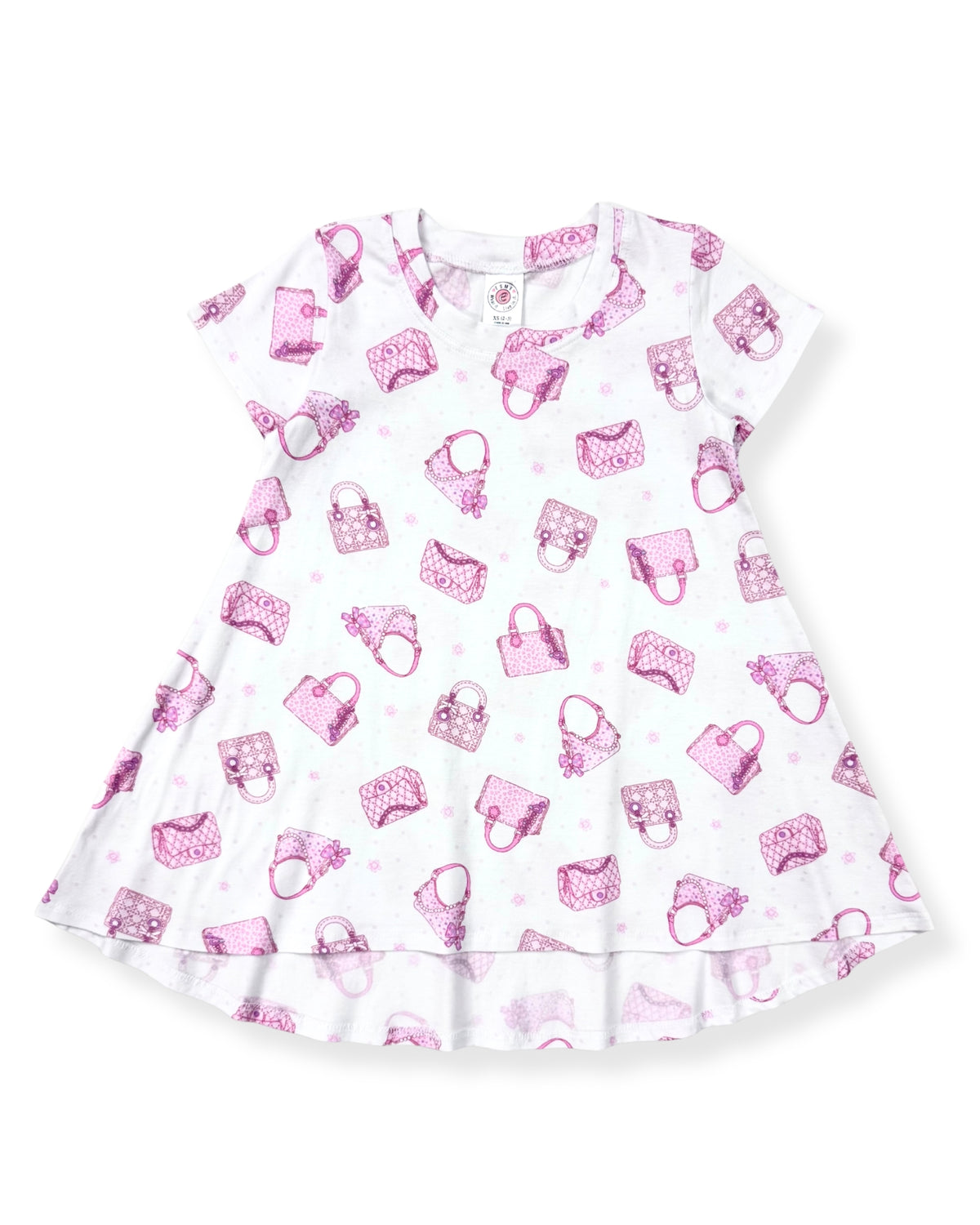 GIRL BOSS PURSES SHORT SLEEVE DRESS (PREORDER) - ESME - DRESSES