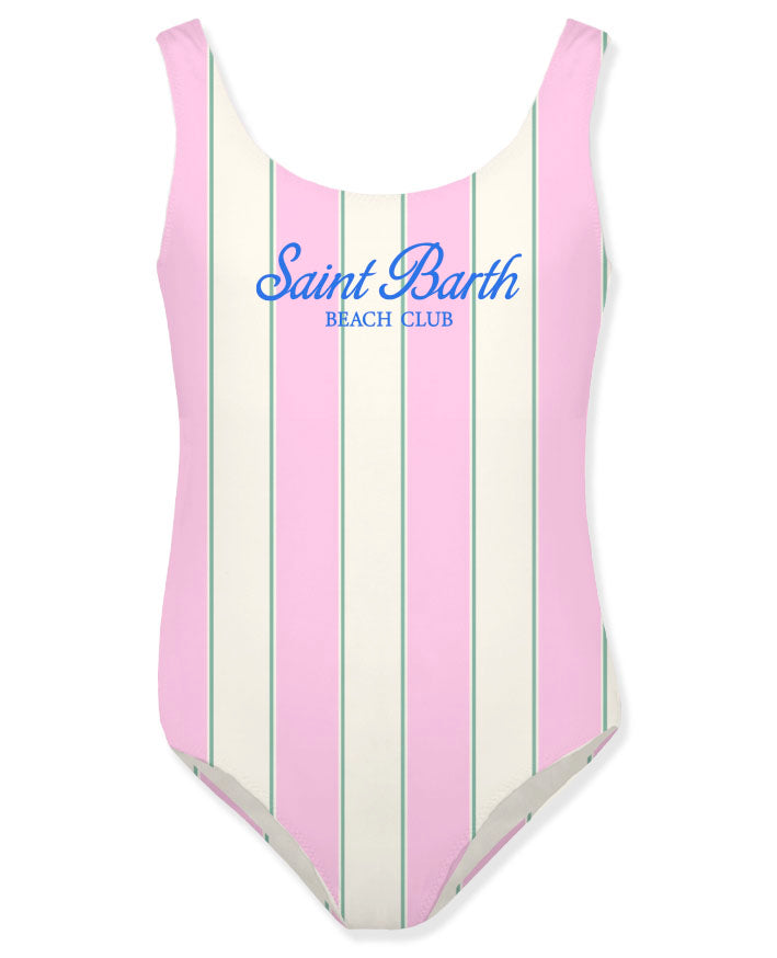 SAINT BARTH BEACH CLUB STRIPE CARA ONE PIECE SWIMSUIT (PREORDER)
