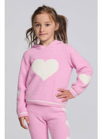 HEART FUZZY HOODIE (PREORDER)