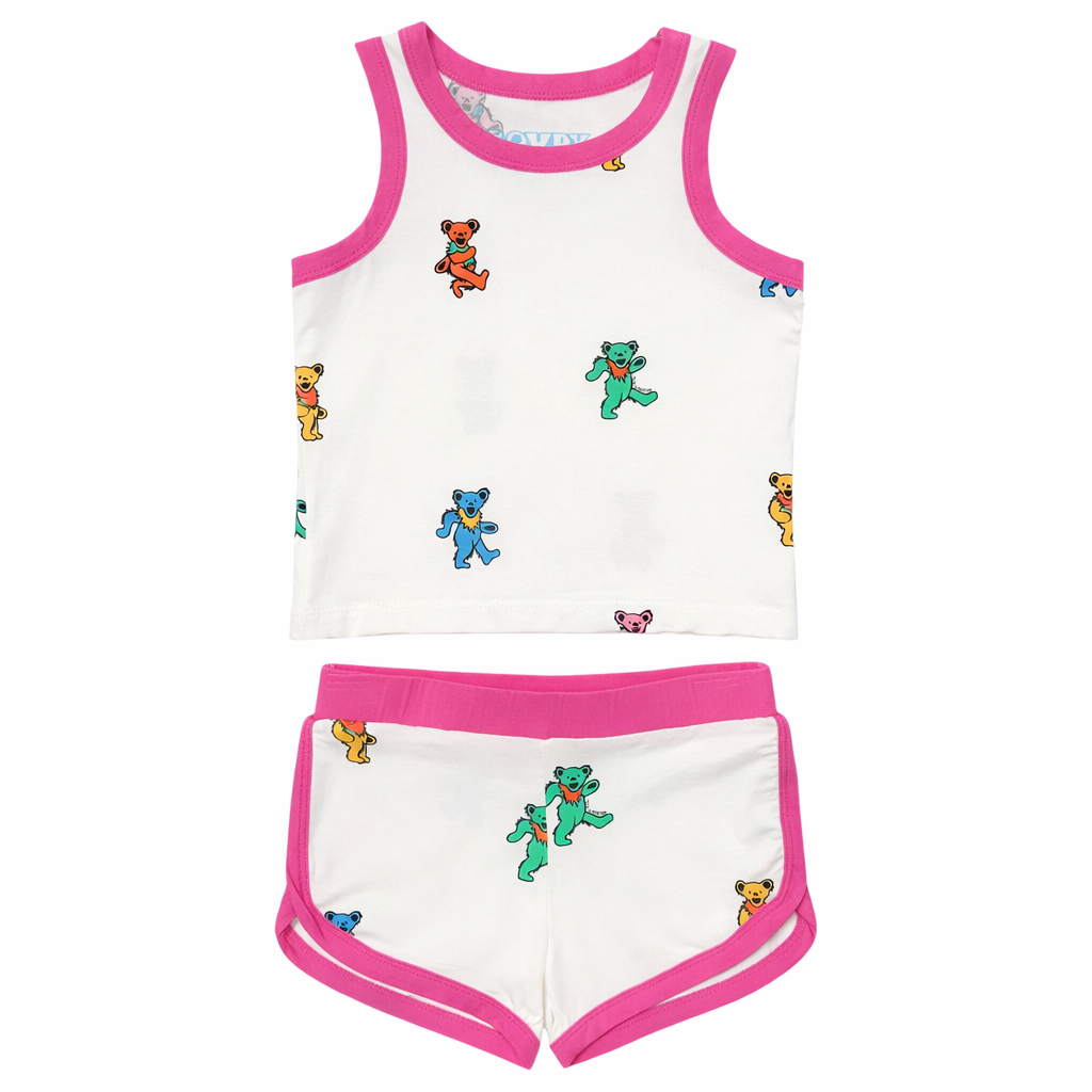 GRATEFUL DEAD TANK AND SHORTS LOUNGE SET