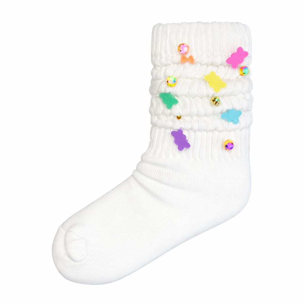 GUMMY BEAR SCRUNCHY SOCKS