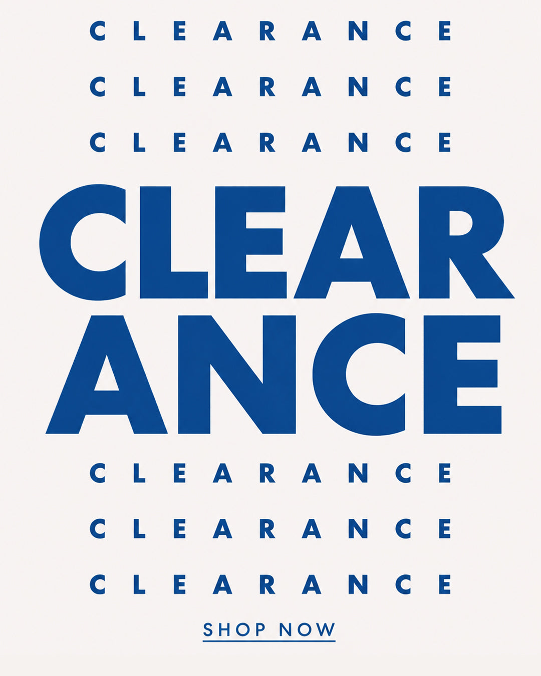 CLEARANCE