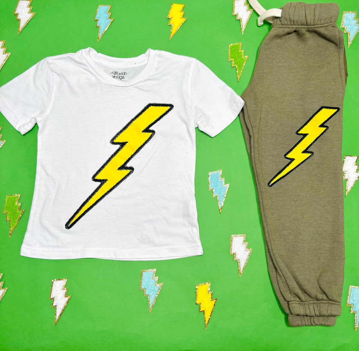 LIGHTNING BOLT TSHIRT - SHORT SLEEVE TOPS