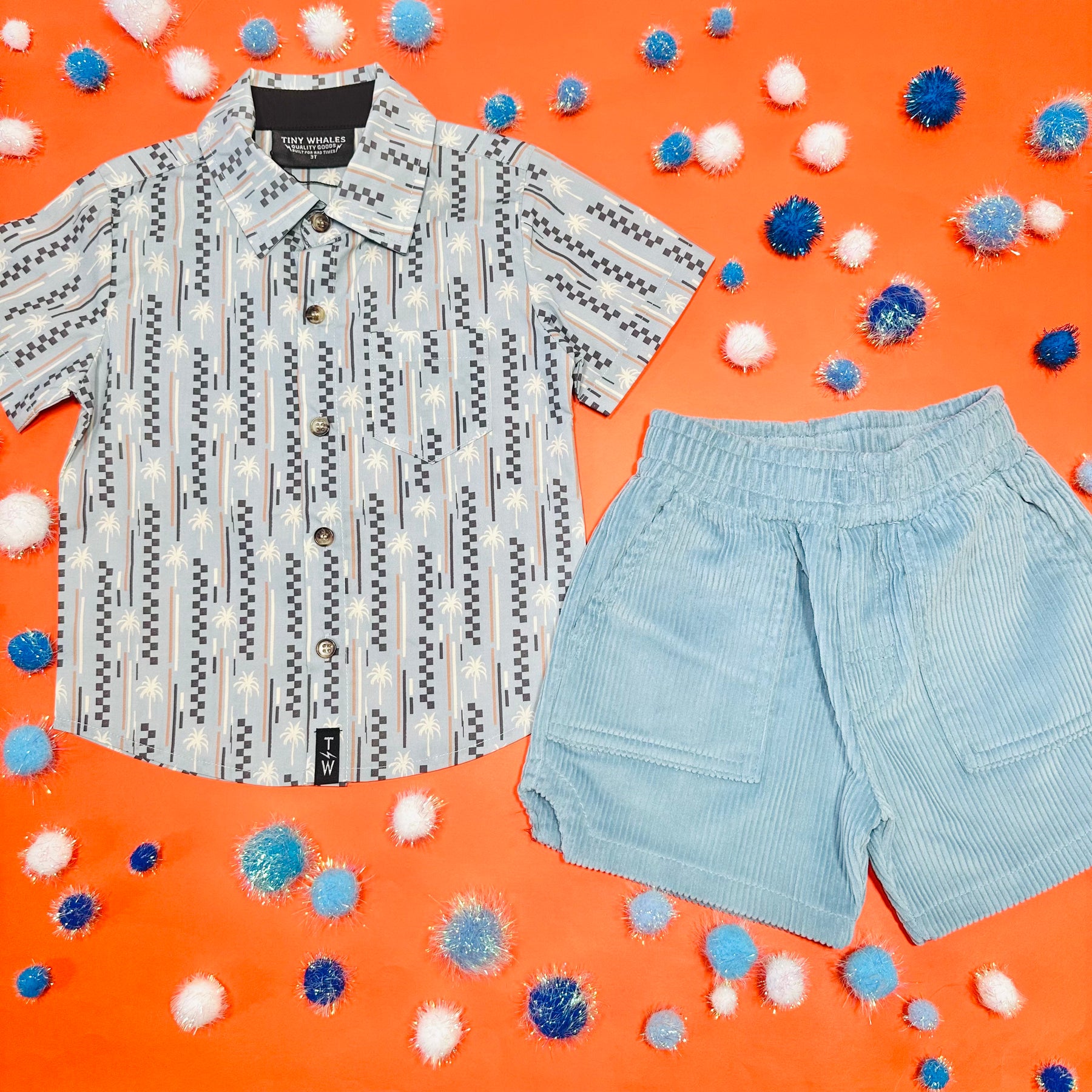 OASIS CORDUROY DAD SHORTS - SHORTS
