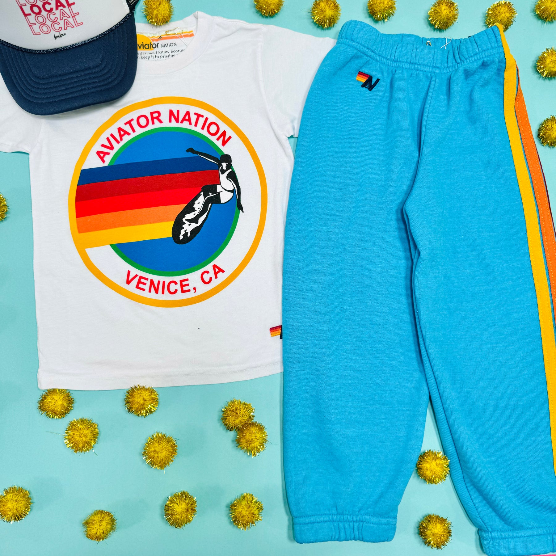 AVIATOR NATION TSHIRT - SHORT SLEEVE TOPS