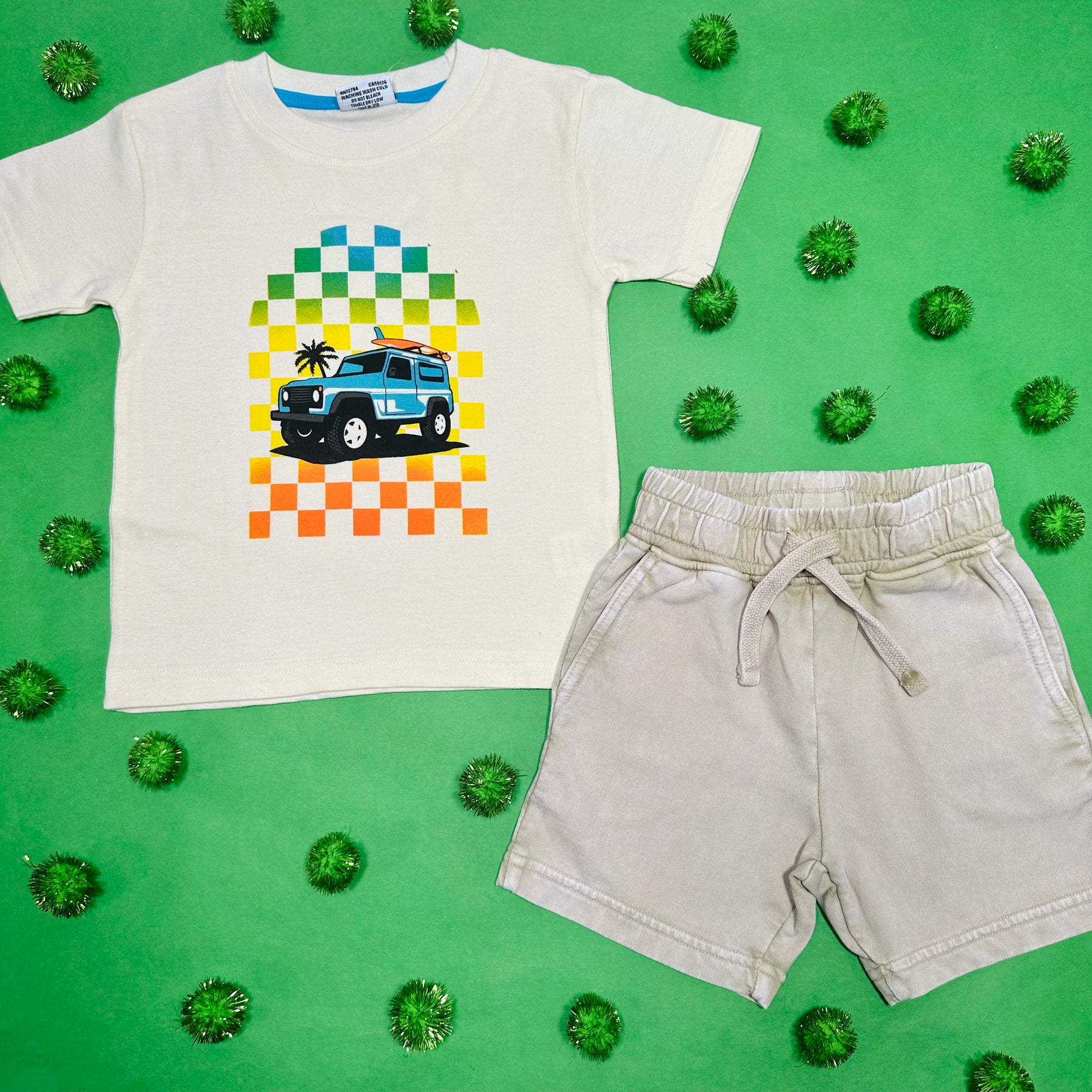 STONE SOLID ENZYME SHORTS - SHORTS