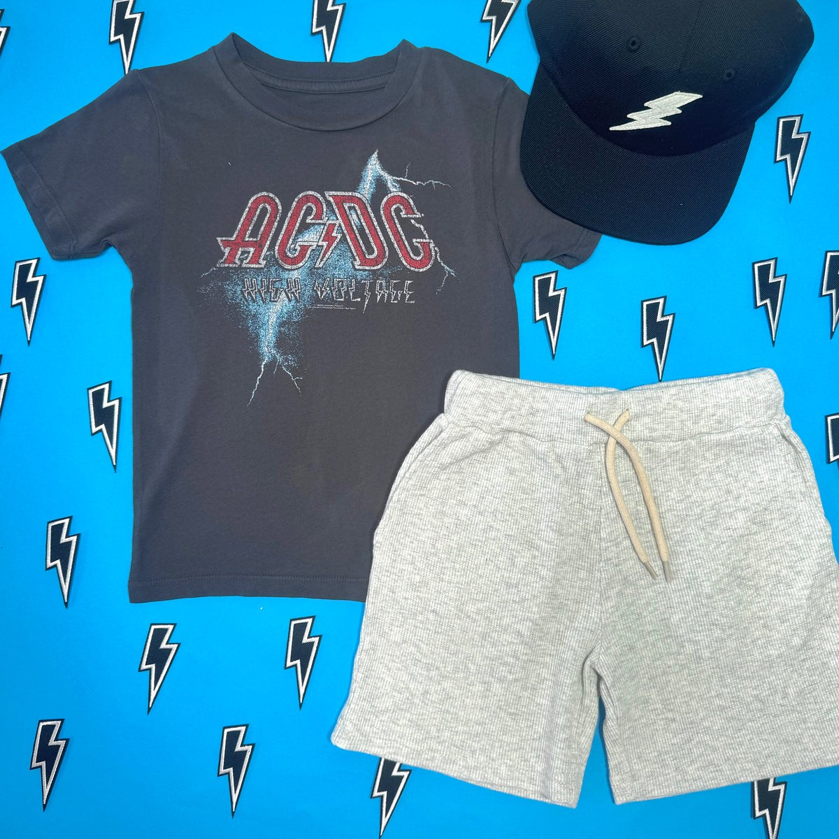 AC/DC HIGH VOLTAGE TSHIRT - SHORT SLEEVE TOPS