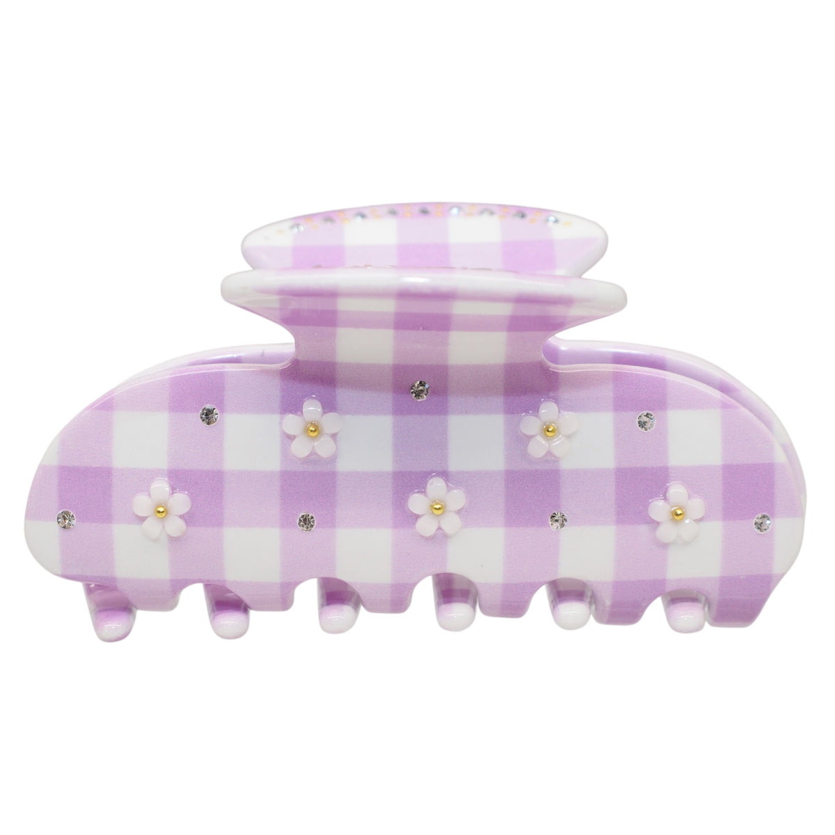 DAISY PINK PICNIC SWEETHEART CLAW CLIP