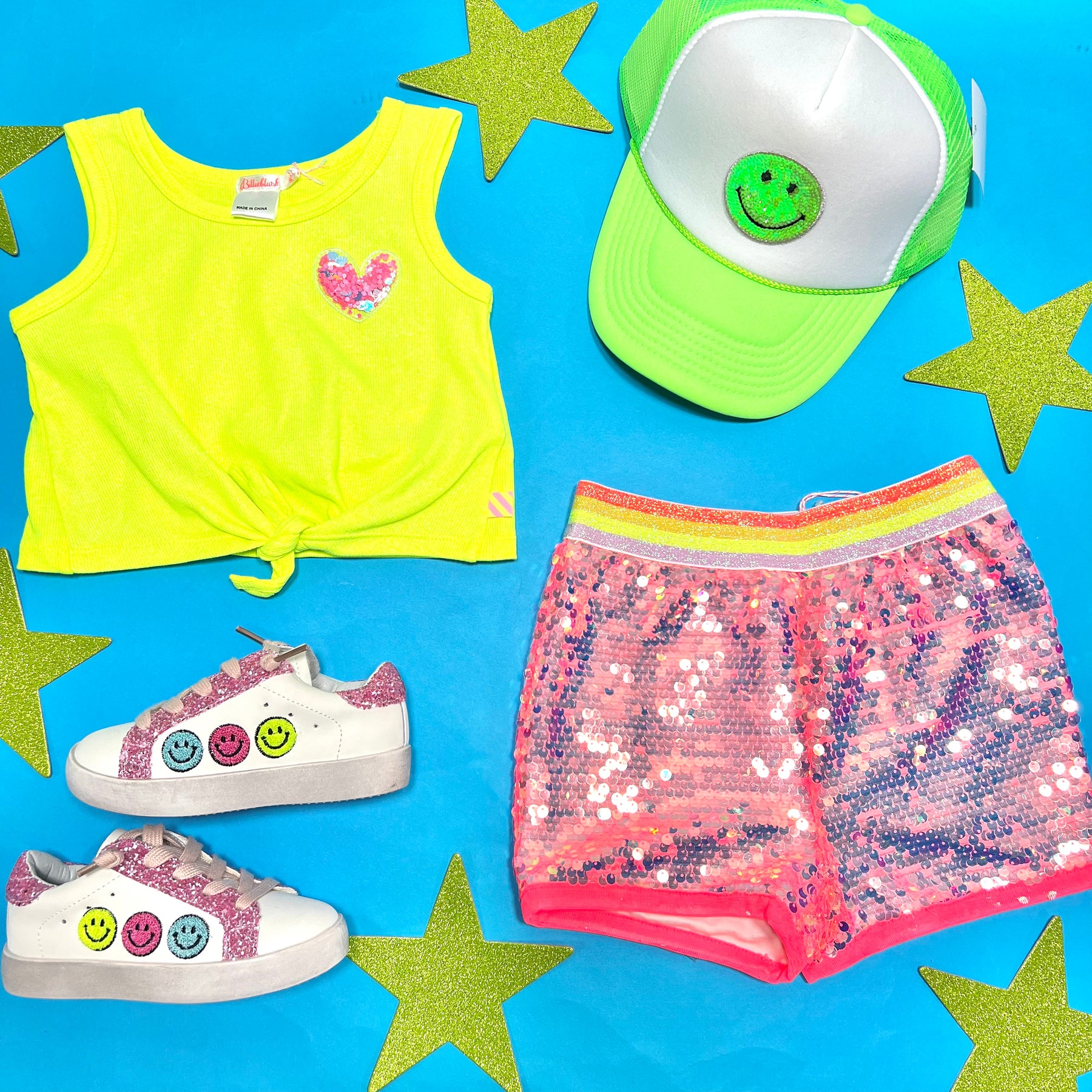 SEQUIN SHORTS - SHORTS