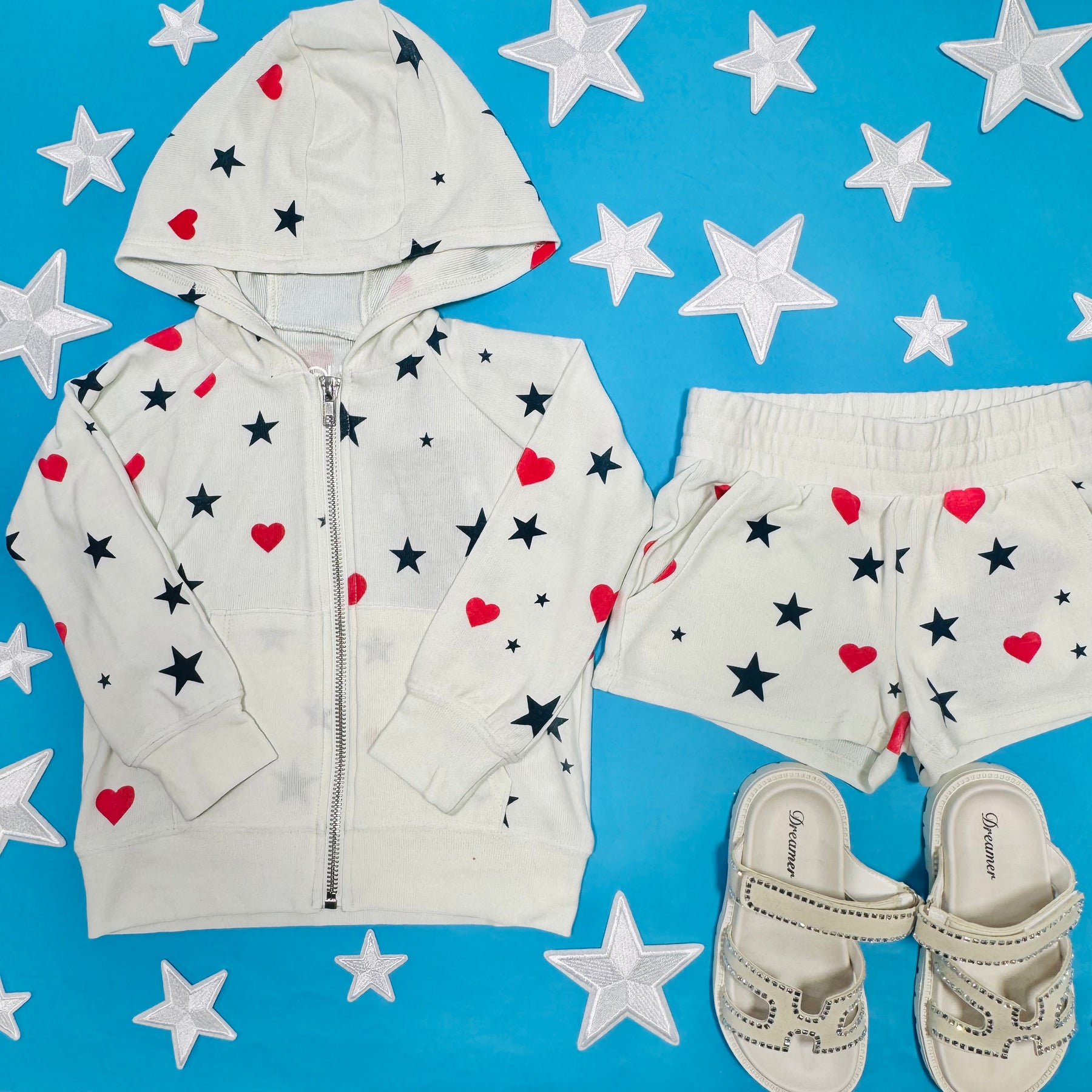 AMERICANA STARS SHORTS - SHORTS