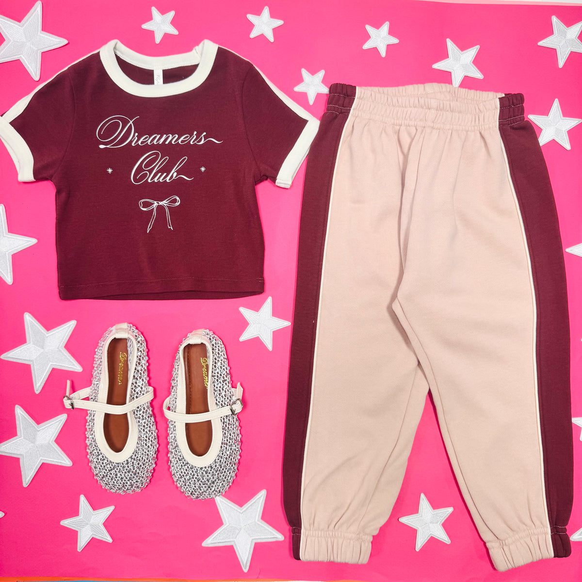 DREAMERS CLUB BABY TSHIRT - SHORT SLEEVE TOPS