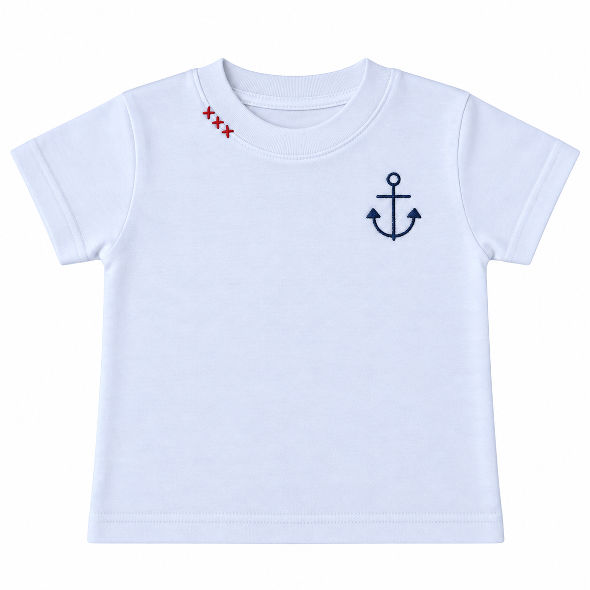 ANCHOR EMBROIDERED TSHIRT (PREORDER)