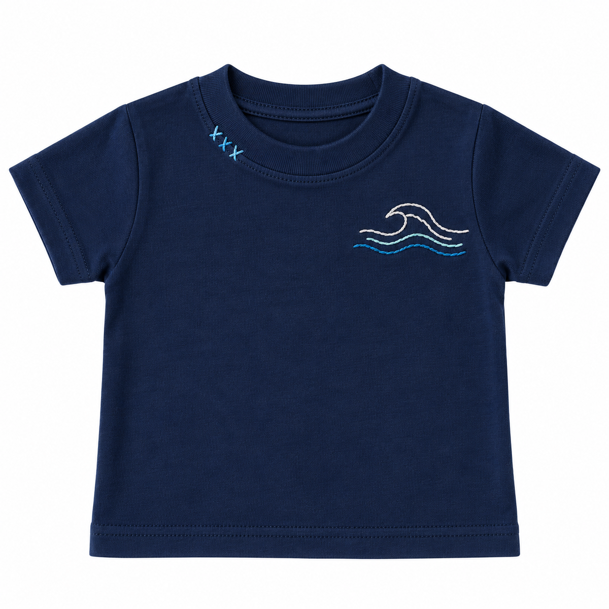 WAVES XXX EMBROIDERED TSHIRT (PREORDER)