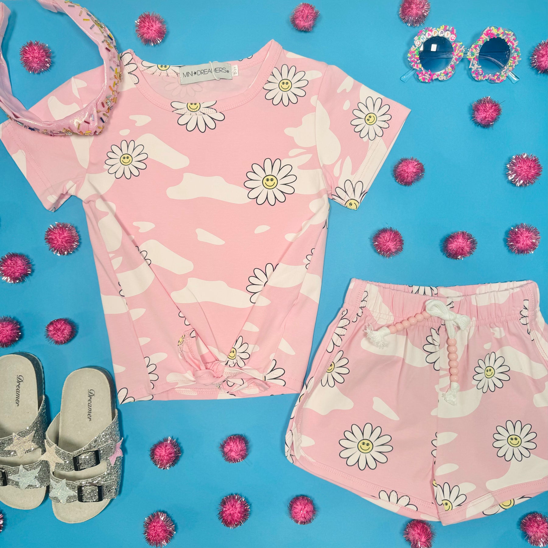 DAISY TOP AND SHORTS SET - SET