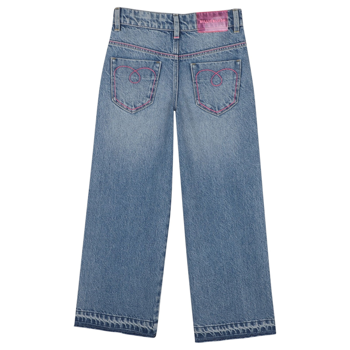 NEON HEART STONE DENIM PANTS (PREORDER)