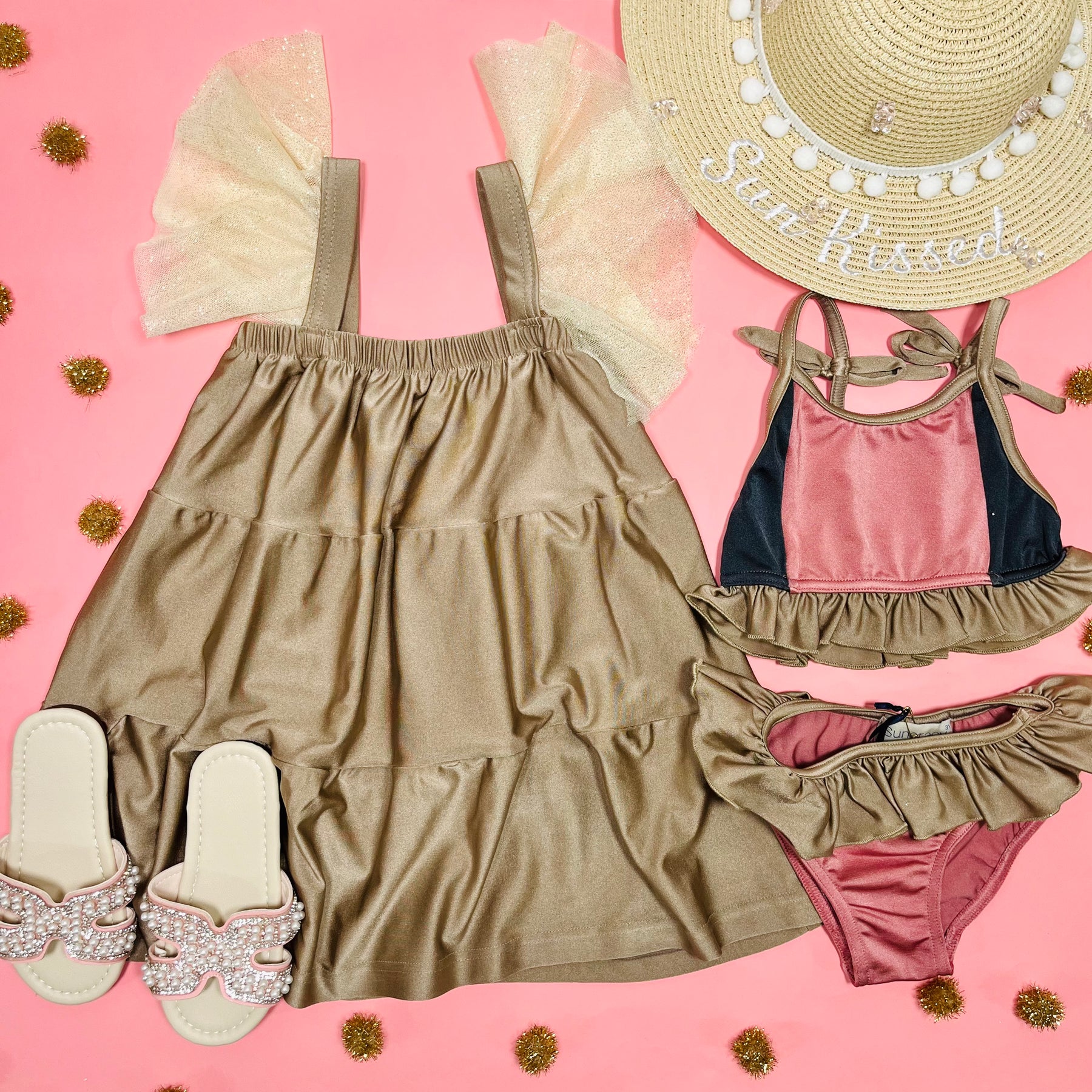 TULLE KAFTAN SUNDRESS