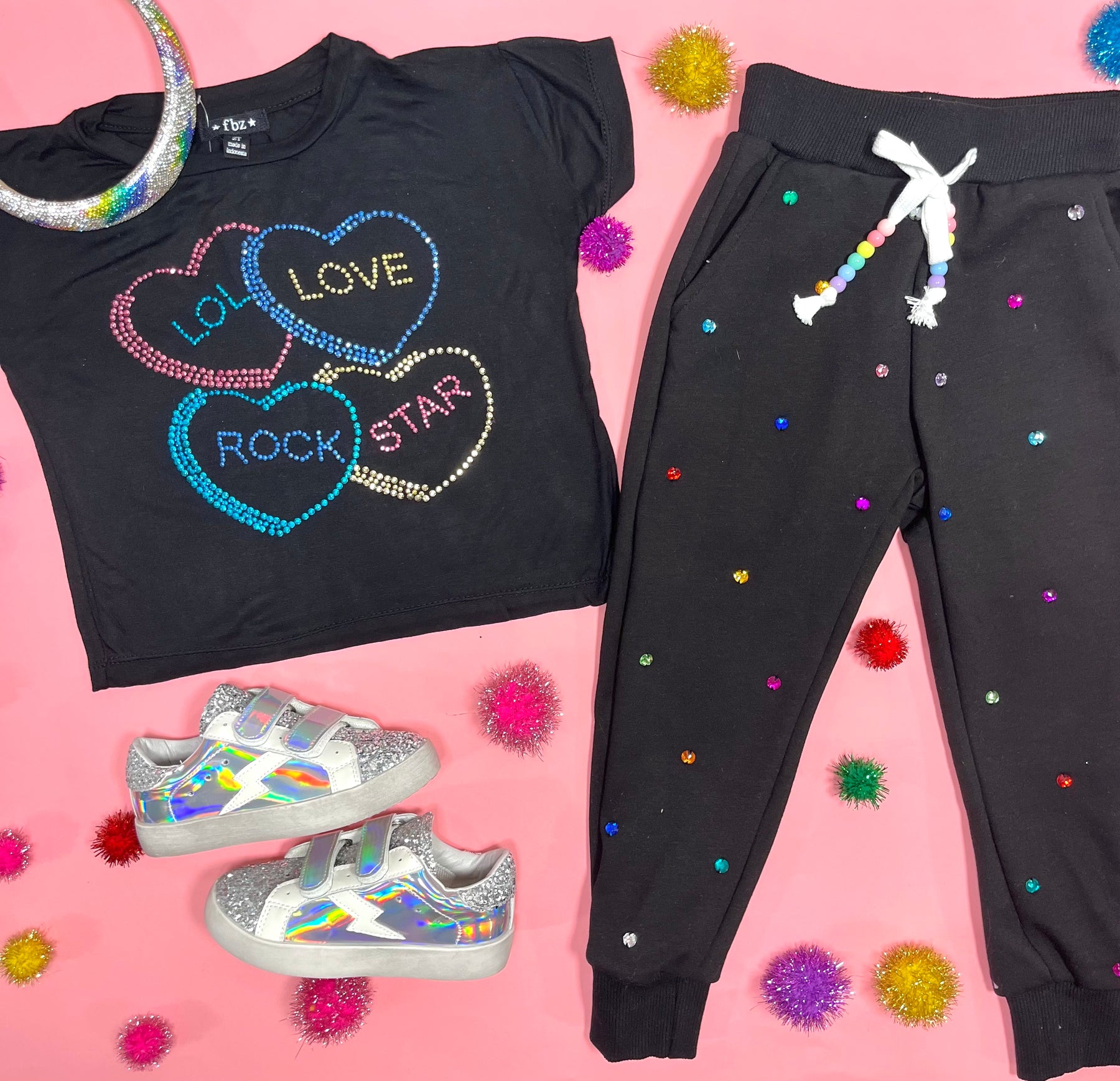 CRYSTAL HEARTS TSHIRT