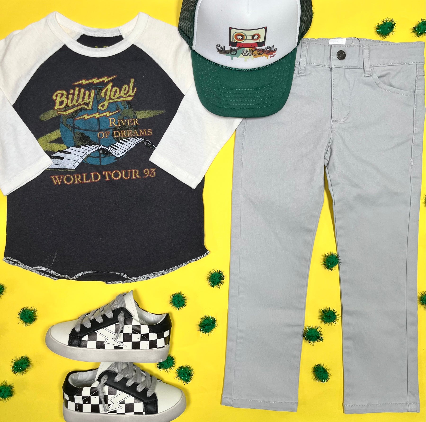 SKINNY TWILL PANTS