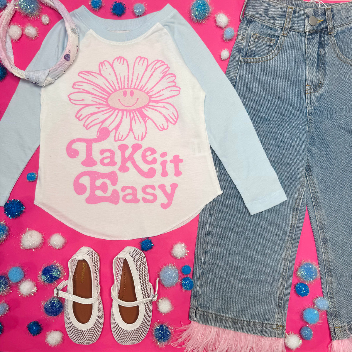 TAKE IT EASY LONG SLEEVE TSHIRT