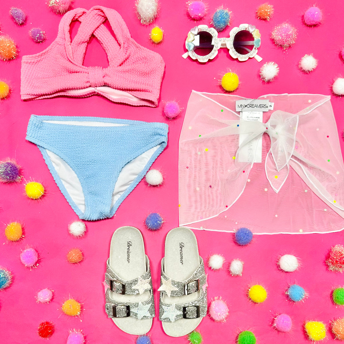 ISLA CRINKLE TWO PIECE BIKINI