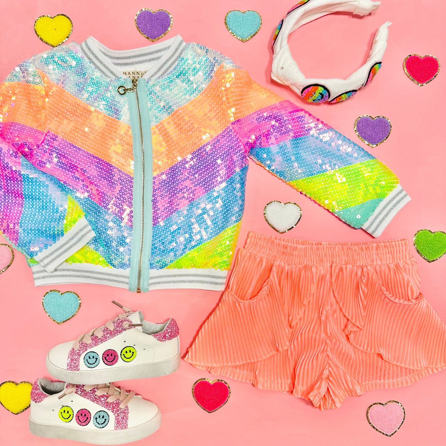CHEVRON SEQUIN JACKET - JACKETS