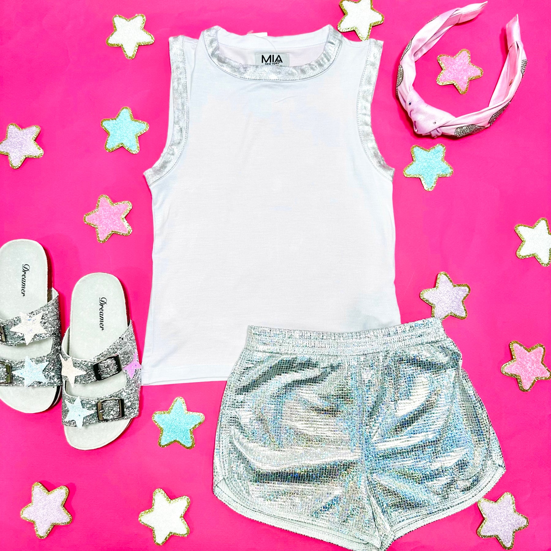 IRIDESCENT SHORTS - SHORTS