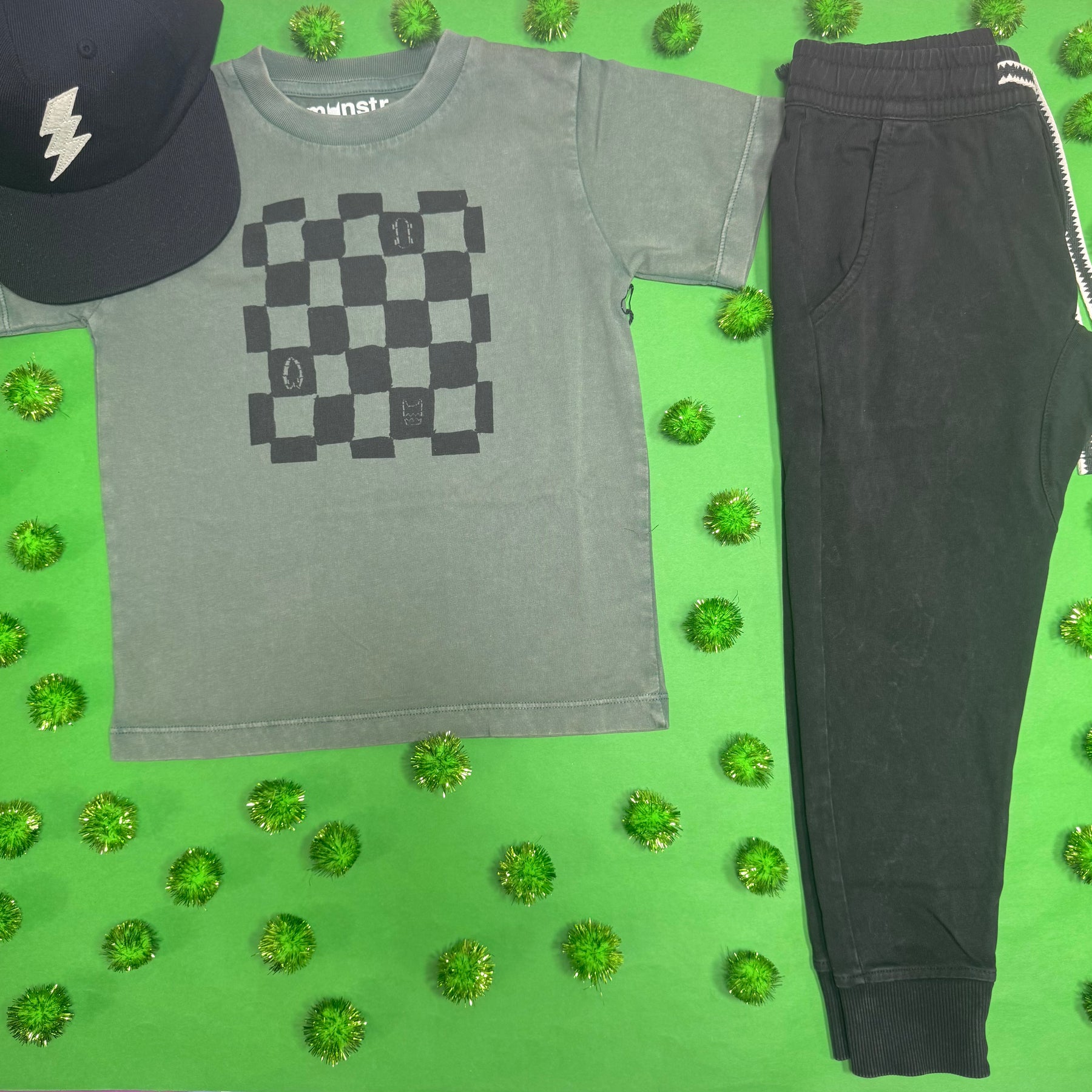 CHECKME TSHIRT - SHORT SLEEVE TOPS