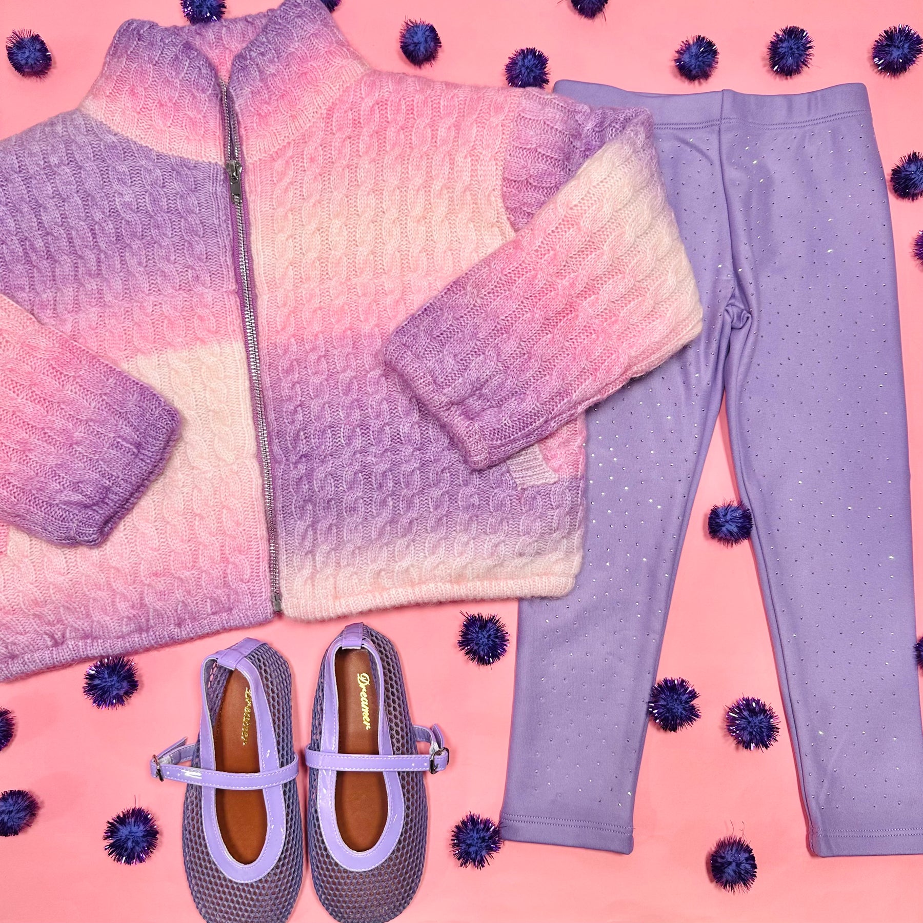 CABLE KNIT JACKET - JACKETS