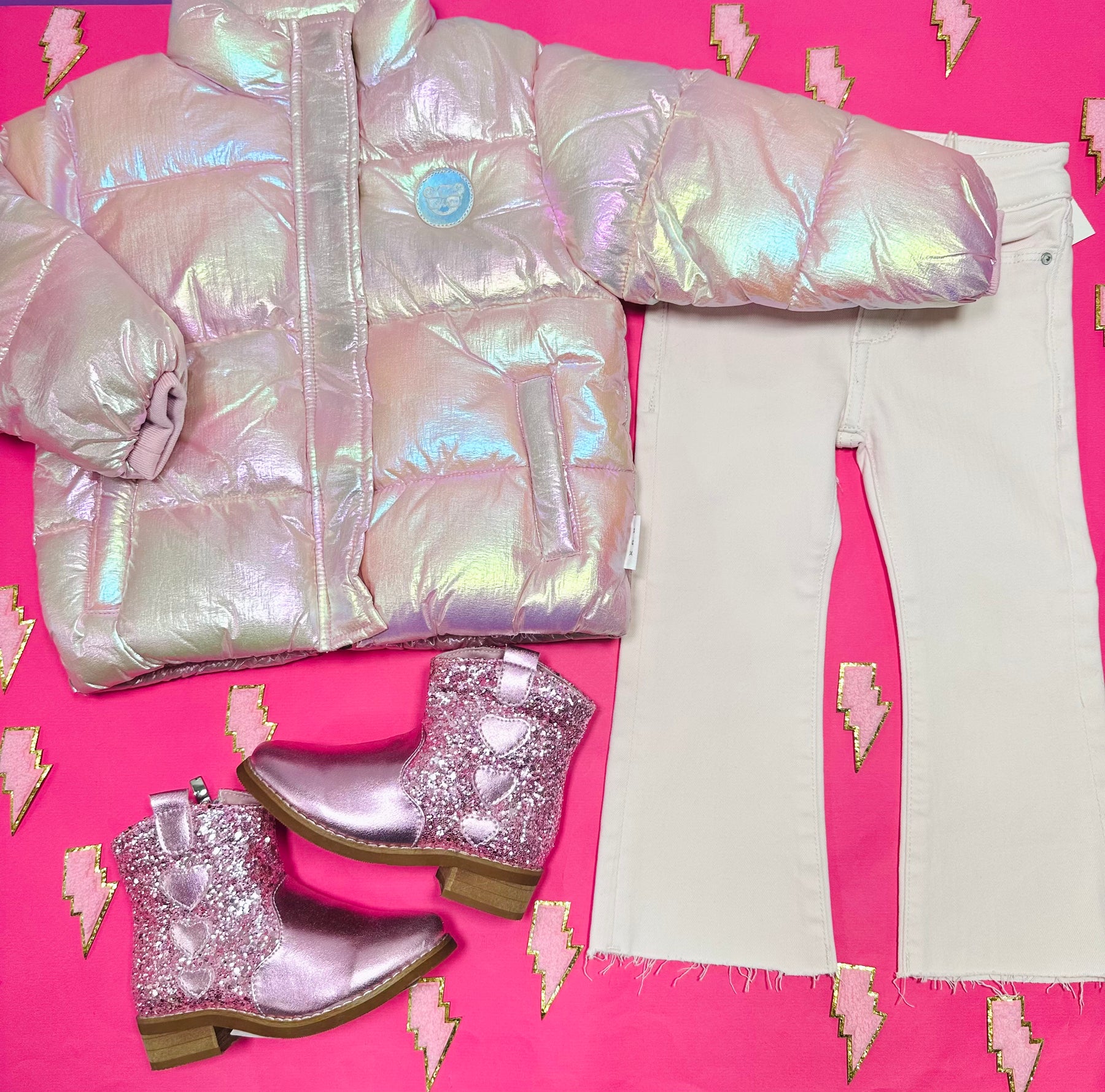 IRIDESCENT PUFFER JACKET - JACKETS