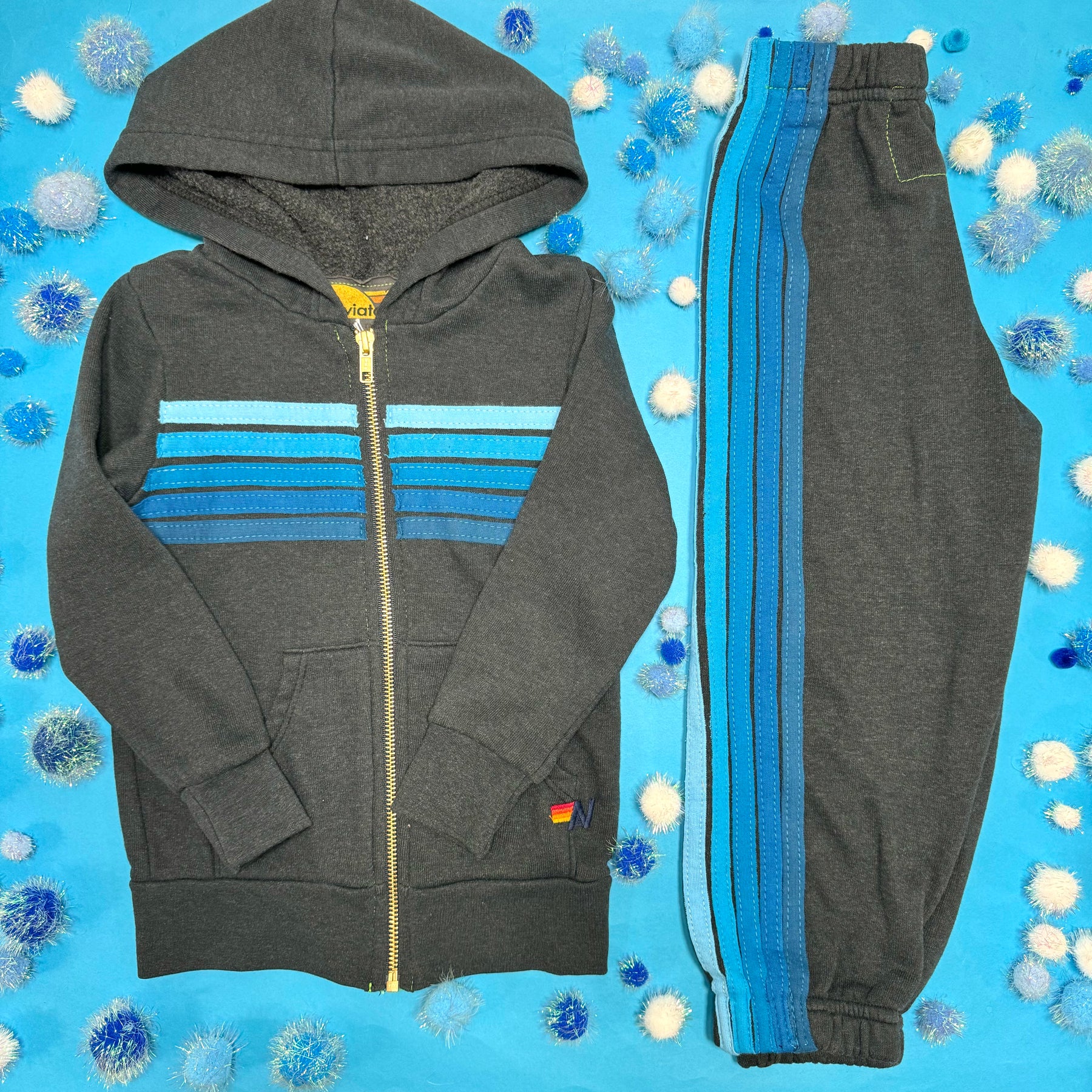 5 STRIPE SWEATPANTS - SWEATPANTS